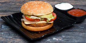 Veg Paneer Cheese Burger