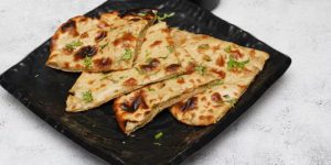 Aloo Onion Stuffed Naan