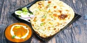 Butter garlic naan