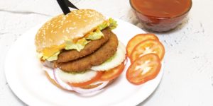 Double Chicken Burger