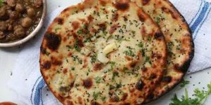 Atta wala Aloo Kulcha with amul butter