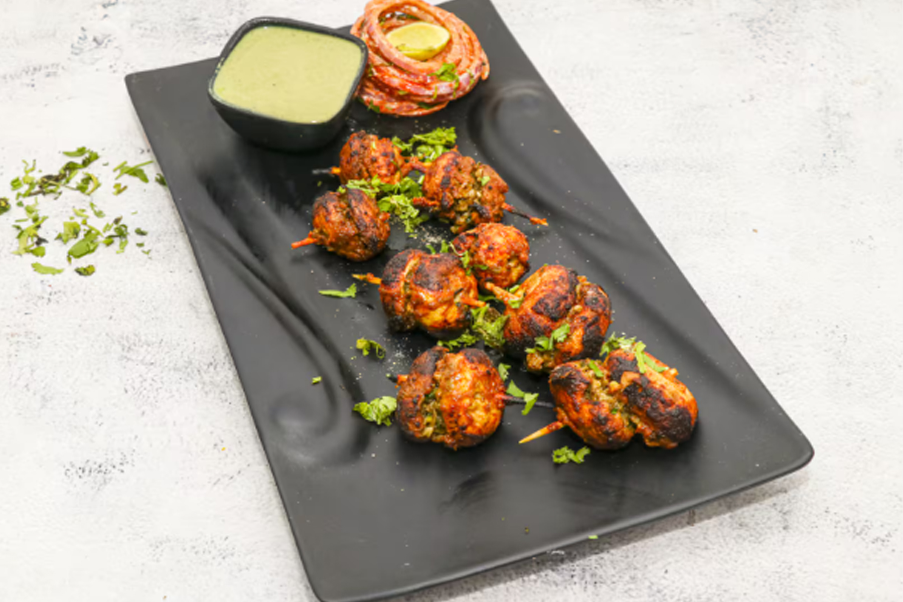 Mushroom Irani Tikka