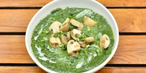Palak Mushroom