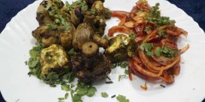 Pudina Mushroom Tikka
