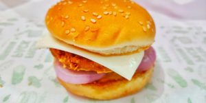 Veg Cheese Corn Burger