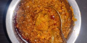 Chicken Keema Matar
